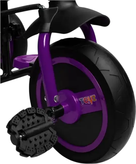 Triciclu pentru copii Caretero Buzz TOYZ-0332 cu centură de siguranță în 3 puncte, scaun reversibil, copuz detașabil și coș de depozitare, max 25kg