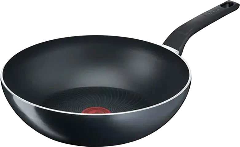 Tigaie WOK Tefal C2721953, 28cm, Negru