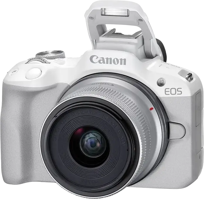 Aparat Foto Mirrorless Canon EOS R50 & RF-S 18-45mm f/4.5-6.3 IS STM KIT