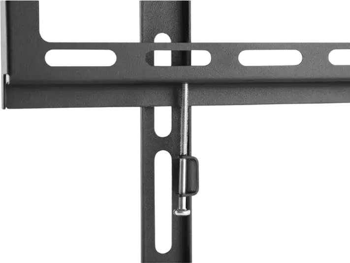 Gembird WM-55F-04 Fixed TV Wall Mount for 32-55 inch Screens, VESA 200x200 to 400x400mm, Max Load 35kg, Slim 20.5mm Profile, Black Powder Coated Steel