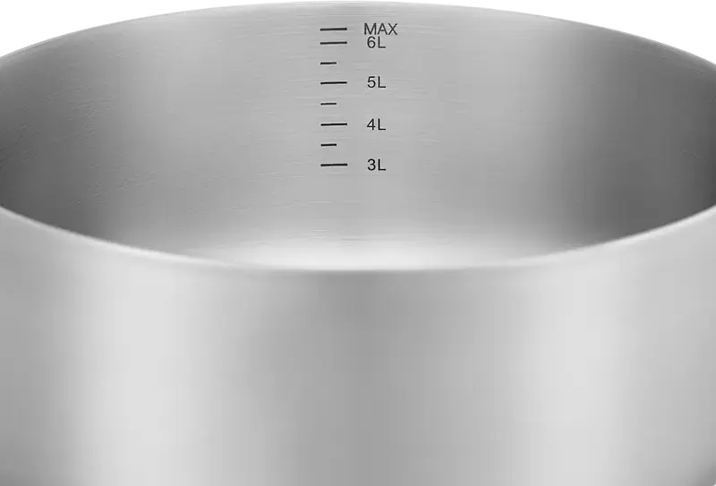 RESTO Corvus 95027 Tri-Ply Stainless Steel Casserole with Glass Lid, 7.3L, 28cm Diameter, Induction Compatible, BPA-Free, Dishwasher Safe