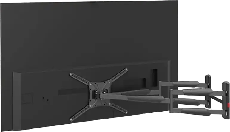 Кронштейн для ТВ Barkan BM466XP Full Motion Extra Long, поворотный и наклонный для экранов 13"-90", VESA до 600x400мм, макс. нагрузка 60кг, черный металл