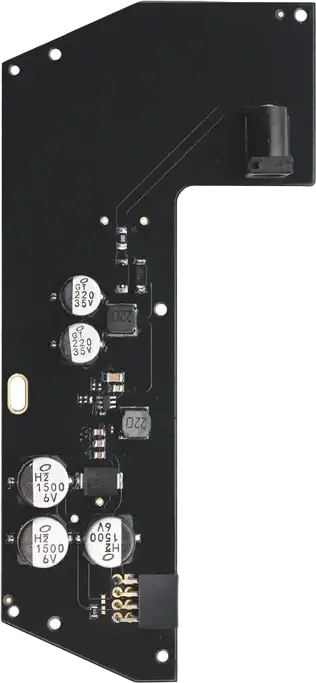 Ajax 12V PSU Power Supply Unit for Hub, Hub Plus and ReX Range Extender, 8-20V DC Input to 4.65V DC Output, 1.5A Current, 6.5x2mm/5.5x2.1mm Connectors
