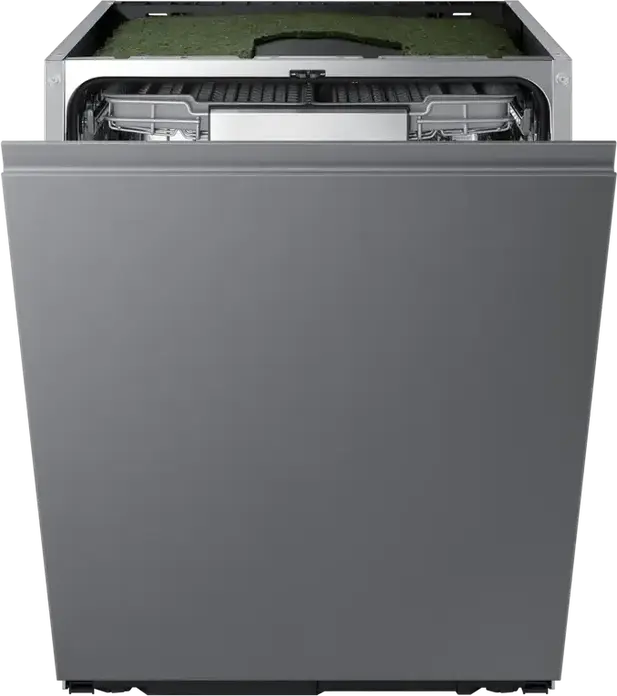 Samsung DW70H73WCI0U1 Built-in Dishwasher, 14 Place Settings, Energy Class C, AutoRelease, SmartThings WiFi, Floor Info Light, Silver, 60cm
