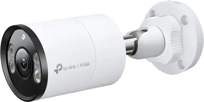 TP-Link VIGI C385 4K 8MP IP Bullet Network Camera, 2.8mm Lens, Full-Color Night Vision 30m, Two-Way Audio, IP67 Weatherproof, Human & Vehicle Classification, True WDR, microSD Slot