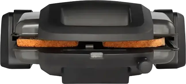 Gorenje KR1800SDP Electric Contact Grill, 1800W, Monolithic Aluminum Heating Element, 4 Temperature Modes, Metal Housing, 34 x 23 cm Cooking Surface, Black