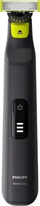 Philips OneBlade Pro 360 Face + Body QP6542/15 Electric Trimmer, 14 Length Settings 0.4-10mm, 360 Pivoting Head, Li-Ion Battery, Waterproof, Black