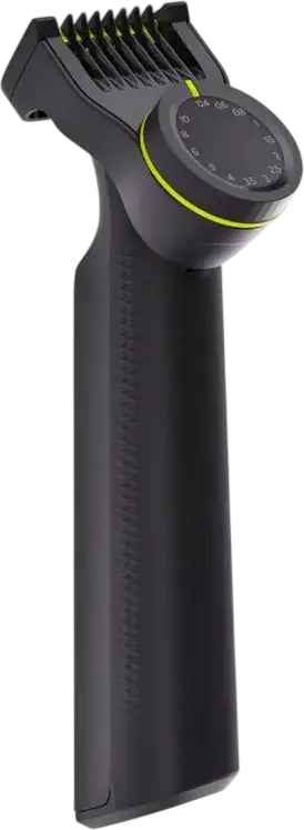 Philips OneBlade Pro 360 Face + Body QP6542/15 Electric Trimmer, 14 Length Settings 0.4-10mm, 360 Pivoting Head, Li-Ion Battery, Waterproof, Black