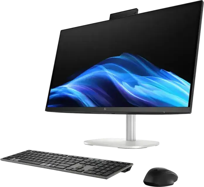 Моноблок HP EliteStudio 8 All-in-One G1i 27" WQHD IPS, Intel Core Ultra 7 265, 32GB DDR5, 1TB SSD, Thunderbolt 4, Wi-Fi 802.11be, серебристый алюминий