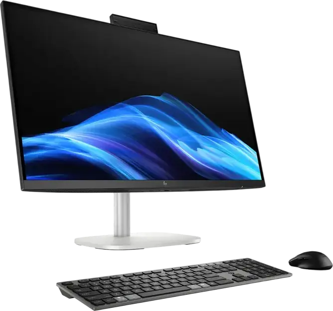 Моноблок HP EliteStudio 8 All-in-One G1i 27" WQHD IPS, Intel Core Ultra 7 265, 32GB DDR5, 1TB SSD, Thunderbolt 4, Wi-Fi 802.11be, серебристый алюминий