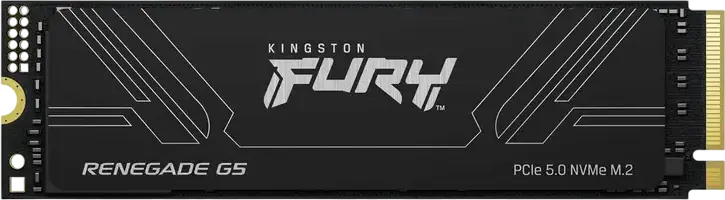 SSD Kingston FURY Renegade G5 SFYR2S/4T0 4TB M.2 2280 NVMe PCIe 5.0 x4, скорость чтения до 14,800 МБ/с, записи до 14,000 МБ/с, 3D TLC NAND, DirectStorage
