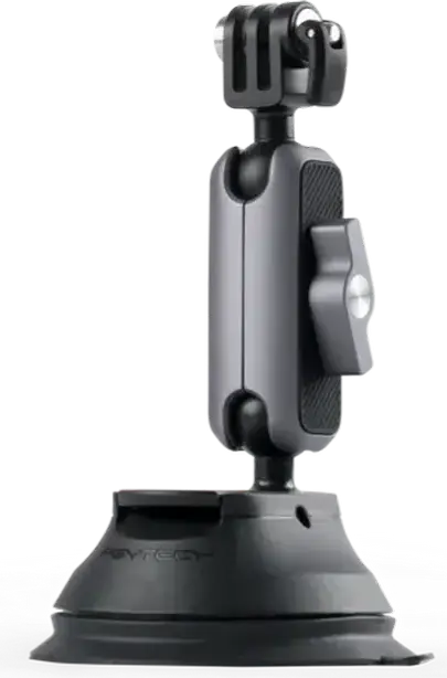 Insta360 Electric Suction Cup Mount by Feytech, 50kg Max Holding Force, 120h Battery, USB-C Charging, Double Ball Head for X4, Ace Pro 2, GO 3S, X3