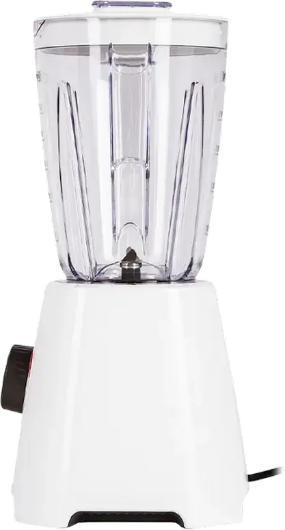 Блендер Tefal BlendForce 2 BL420131, 600 Вт, пластиковая чаша 1.25 л, 4 лезвия из нержавеющей стали, 2 скорости + импульсный режим, колка льда, белый