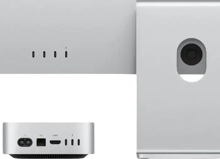 Apple Mac mini (2024) A3238 M4 Chip 10-Core CPU 10-Core GPU 24GB Unified Memory 512GB SSD macOS Sequoia Recycled Aluminum Compact Desktop