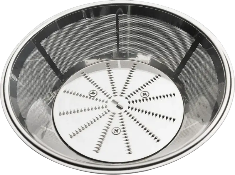 Sforator Centrifug Gorenje JC900E, 900W, 2 Viteze, Tub Alimentare Extra-Lat 75mm, Filtru Inox, Recipient Suc 1.1L, Negru Inox