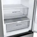LG GBV3100EEP Freestanding Combi Refrigerator, 344L Total Net Volume, No Frost, Smart Inverter Compressor, DoorCooling+, LinearCooling, Silver