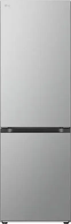 LG GBV3100EEP Freestanding Combi Refrigerator, 344L Total Net Volume, No Frost, Smart Inverter Compressor, DoorCooling+, LinearCooling, Silver