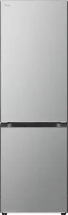 LG GBV3100EEP Freestanding Combi Refrigerator, 344L Total Net Volume, No Frost, Smart Inverter Compressor, DoorCooling+, LinearCooling, Silver