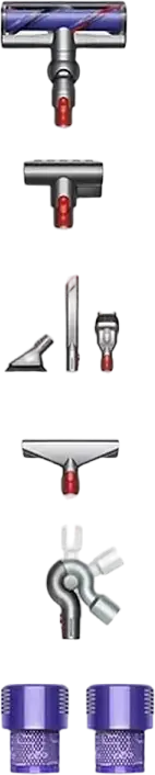 Dyson V10 Origin Cordless Stick Vacuum Cleaner, 151W Suction, 60 Min Runtime, 0.76L Bin, Li-Ion Battery, with Turbo Brush and Docking Station