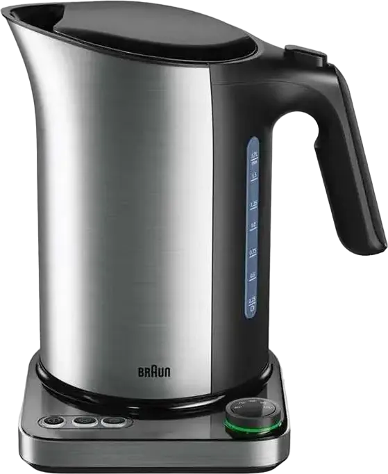 Fierbător electric Braun WK 5115 BK, Negru | Gri