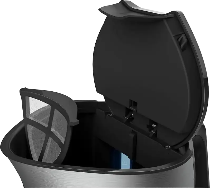 Braun WK 5115 Electric Kettle, 1.7L, 3000W, Stainless Steel & Plastic, 5 Temperature Settings, Double-walled, Rapid Boil, Keep Warm, Black/Grey