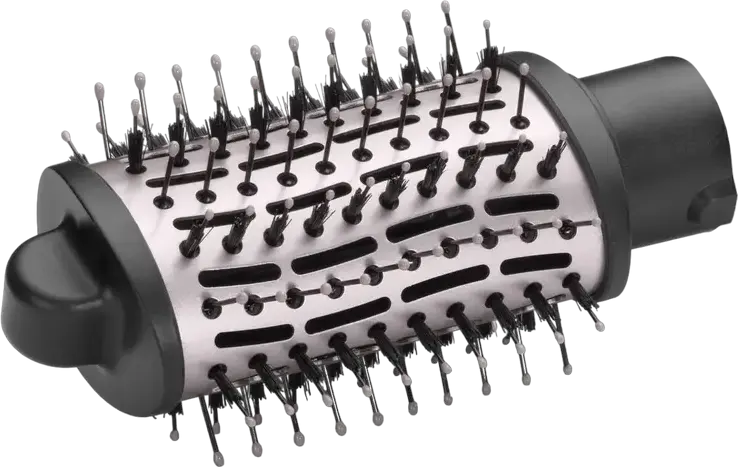 Perie Uscator de Par BaByliss AS128E Style Smooth 1000, Putere 1000W, Ceramica si Ionizare, Set cu Capete Interschimbabile si Functie Cool Shot