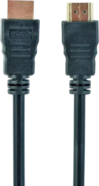 Cablexpert CC-HDMI4-0.5M High Speed HDMI 2.0 Cable, 4K UHD @ 60Hz, 18Gbps, Gold-Plated, Triple Shielded, HDR, Ethernet, 0.5m, Black