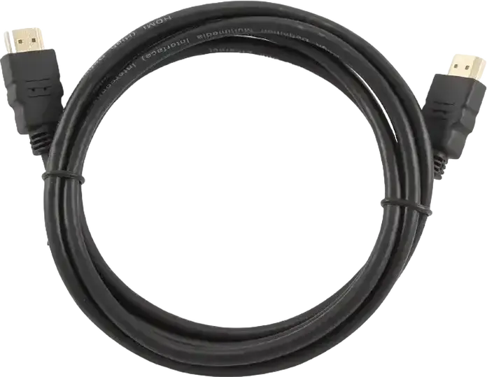 Cablexpert CC-HDMI4-0.5M High Speed HDMI 2.0 Cable, 4K UHD @ 60Hz, 18Gbps, Gold-Plated, Triple Shielded, HDR, Ethernet, 0.5m, Black