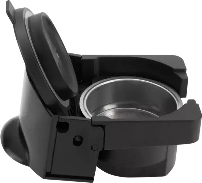 aparat de cafea Polaris PCM2034 pentru capsule si espresso, 1450W, pompa 20 bar, compatibil cu Nespresso si Dolce-Gusto, cafea macinata, Alb