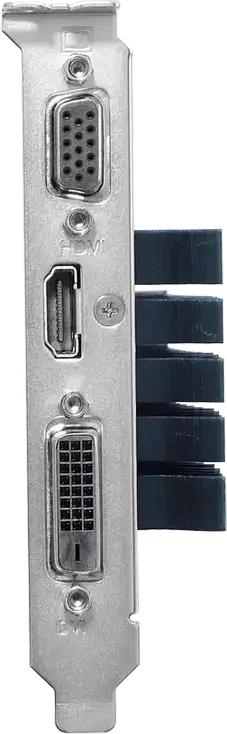 Placă Video ASUS GeForce GT 710 GT710-SL-2GD5-BRK-EVO, 2GB GDDR5, Răcire Pasivă Silențioasă, HDMI, VGA, DVI-D, Suport pentru 3 Monitoare