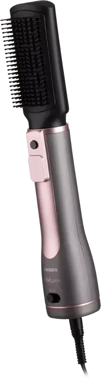 Perie Styling Ardesto HD-CR300PT Pink Touch cu Aer Cald, Uscător de Păr 1200W, Ionizare, Funcție Cool Shot, Display LED, 5 Accesorii, Cablu Rotiu 360°
