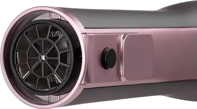 Perie Styling Ardesto HD-CR300PT Pink Touch cu Aer Cald, Uscător de Păr 1200W, Ionizare, Funcție Cool Shot, Display LED, 5 Accesorii, Cablu Rotiu 360°