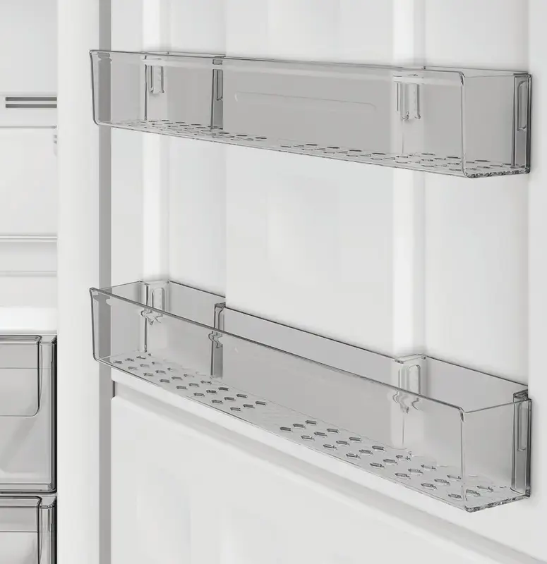 Congelator Vertical Whirlpool WHFF 6404 X5E, Capacitate Netă 404L, Oțel Inoxidabil, Clasă Energetică D, Defrostare Automată, Display LED, 6 Compartimente
