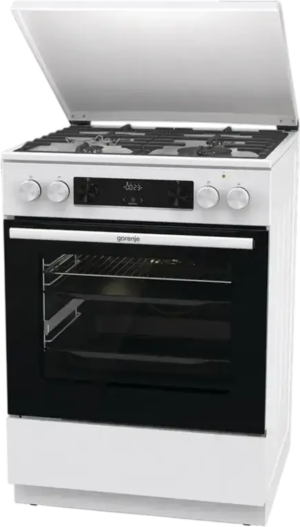 Aragaz Mixt Gorenje GKS6C71WA, Alb