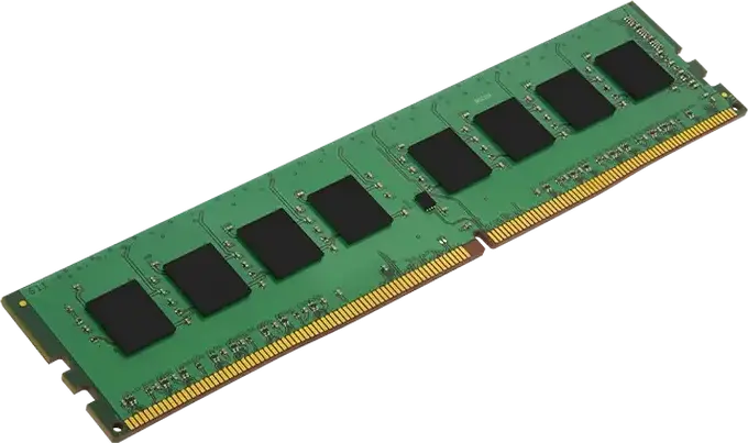 Kingston ValueRAM KVR32N22D8/32 32GB DDR4 3200MHz PC4-25600 CL22 1.2V 288-Pin DIMM Non-ECC Dual-Rank Desktop Memory Module