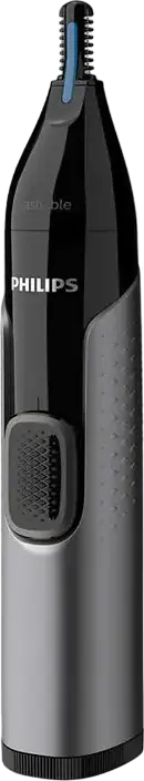 Trimmer Philips NT3650/16 Series 3000 pentru nas, urechi și sprâncene, Tehnologie PrecisionTrim, Sistem de Protecție, Lame din Oțel Inoxidabil, Lavabil