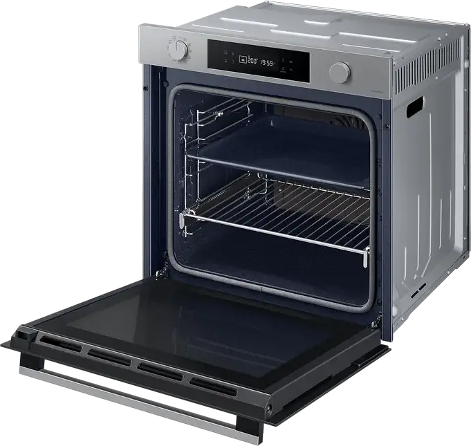 Samsung NV7B4125ZAS Built-in Electric Oven, 76L, A+ Energy Class, Dual Cleaning Catalytic & Steam, SmartThings, Convection & Grill, Stainless Steel