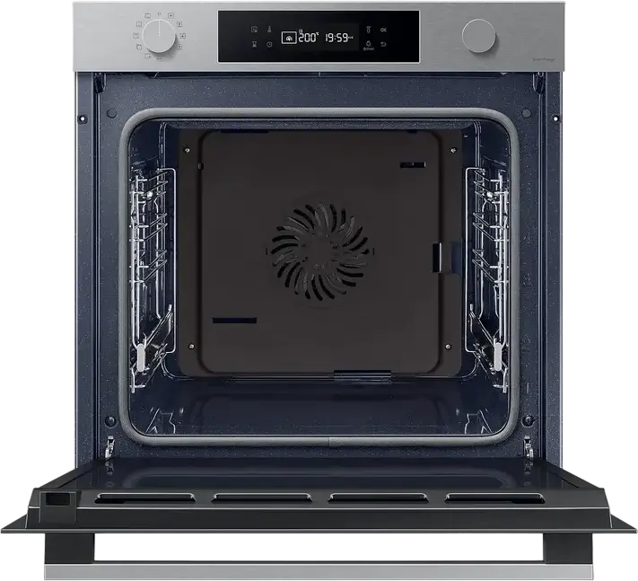 Samsung NV7B4125ZAS Built-in Electric Oven, 76L, A+ Energy Class, Dual Cleaning Catalytic & Steam, SmartThings, Convection & Grill, Stainless Steel