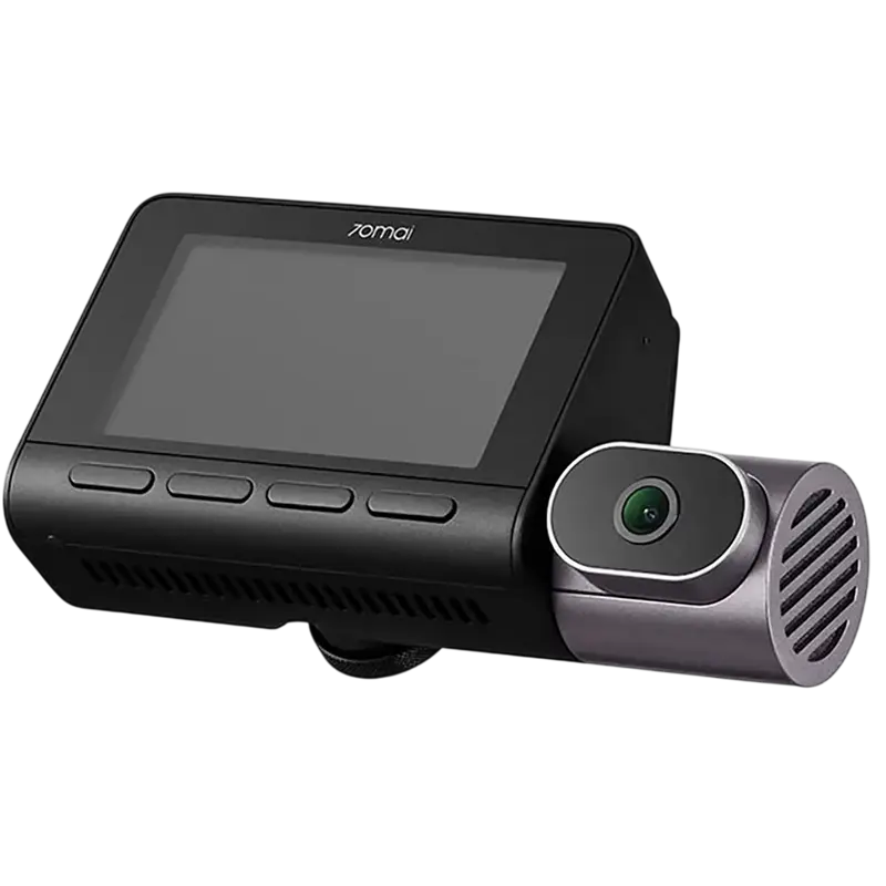 70mai T800 3-Channel Dash Cam, Front & Rear 4K UHD, Interior 1080P, Sony STARVIS 2 IMX678, HDR, Wi-Fi 6, GPS, ADAS, AI Motion Detection, Black