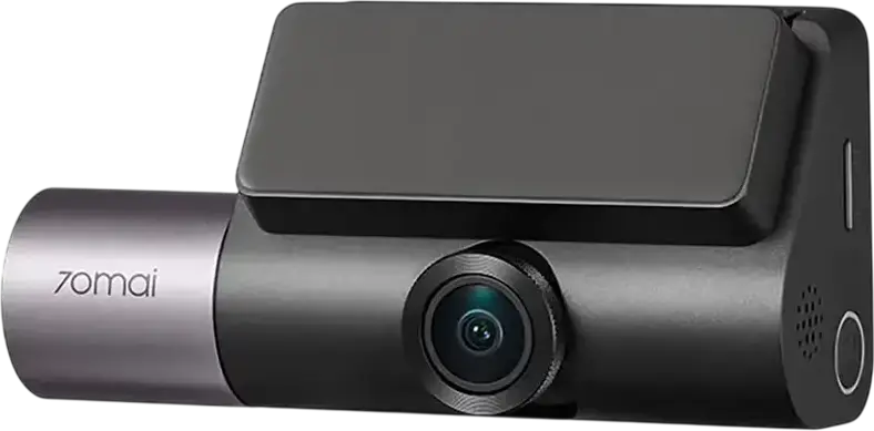 70mai T800 3-Channel Dash Cam, Front & Rear 4K UHD, Interior 1080P, Sony STARVIS 2 IMX678, HDR, Wi-Fi 6, GPS, ADAS, AI Motion Detection, Black
