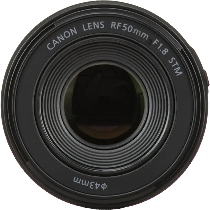Canon RF 50mm f/1.8 STM Prime Lens for Full Frame Mirrorless, Autofocus Stepping Motor, 43mm Filter Diameter, Compact Fixed Focal Length Lens
