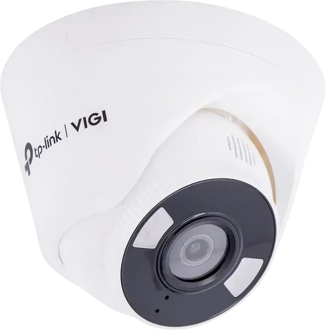 Camera de Supraveghere Network TP-Link VIGI C440 Turret Full-Color 4MP, 2560x1440, Lentilă 4mm, Audio Bidirecțional, Detecție AI, PoE, Albă