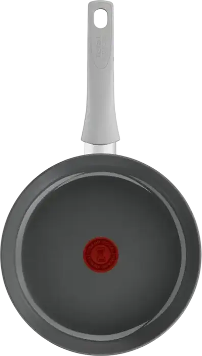 Tigăie Tefal Renew On C4270432 24 cm, Aluminiu Reciclat, Înveliș Ceramic Antiaderent, Indicator Termic Thermo-Signal, Compatibilă Inducție, Fabricată în Franța