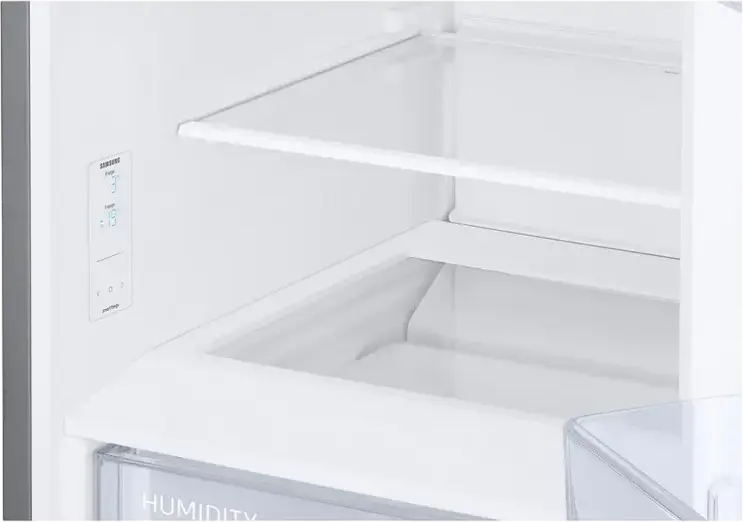 Samsung RB34C602DSA Freestanding Combi Refrigerator, 344L, No Frost, SpaceMax, Digital Inverter, AI Energy Mode, SmartThings, Silver, 185.3 cm