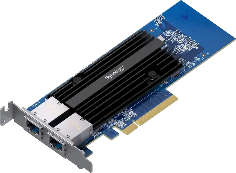 Adaptor de rețea SYNOLOGY E10G30-T2 placă de expansiune de mare viteză, Albastru