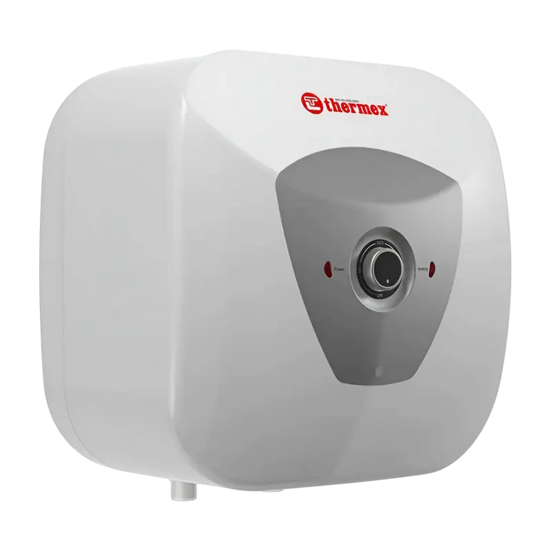 Boiler Electric cu Acumulare Thermex H 15 O Pro, Capacitate 15L, Putere 1500W, Email Bio-porcelan și Sticlă, Montare Verticală, Alb
