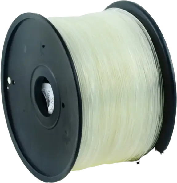Filament pentru imprimantă 3D Gembird 3DP-ABS1.75-01-TR, ABS, Transparent , 1.75 mm, 1kg