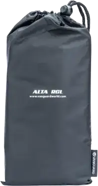 Vanguard ALTA RCL Rain Cover Large, TPU Waterproof Cape for DSLR with 150-600mm/200-500mm Lens, Transparent LCD Window, 860x950mm, Black
