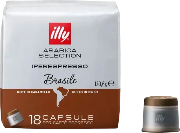 Cafea Illy Iperespresso Arabica Selection - Brazilia, 18  buc