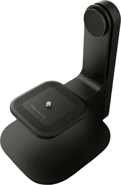 Xiaomi Projector Multi-angle Stand, 360° Free Rotation Metal Mount with 1/4" Universal Screw, Anti-slip Pads, Supports up to 3kg, Black